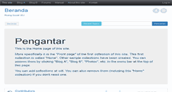 Desktop Screenshot of aksara.esaunggul.ac.id